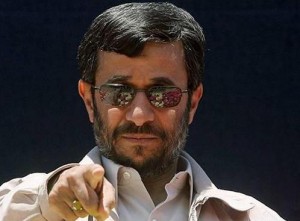 احمدی نژاد انگشت