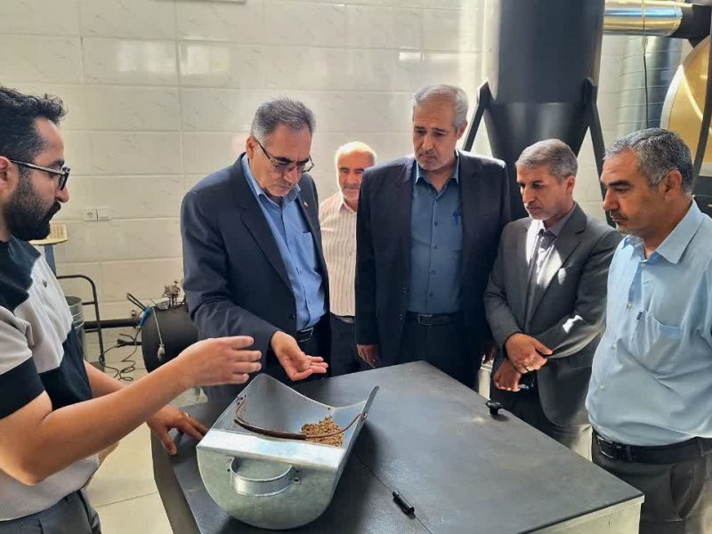    بازدید نماینده عالی دولت در شهرستان ویژه مرند از شرکت «ارس قهوه آذربایجان»