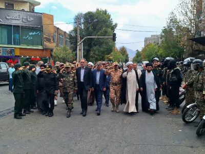 فرمانده سپاه مرند: حضور مردمی، نمایش اقتدار و تولید قدرت بازدارنده است.